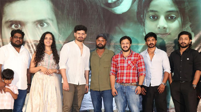 On the occasion of the birthday of producer Srinivas, the teaser of “Nishabdha” movie was launched Grandly