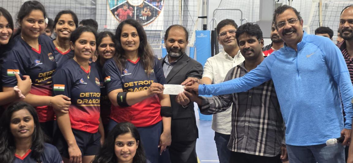 TANA Throwball, Volleyball Tournament in Detroit