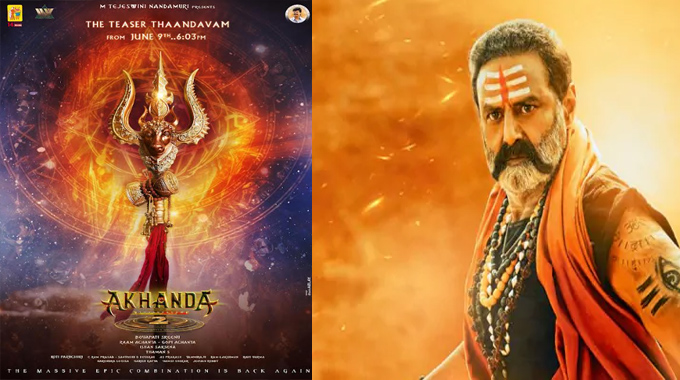 #BB4 Akhanda 2: Thandavam First Look & Teaser on June 9th