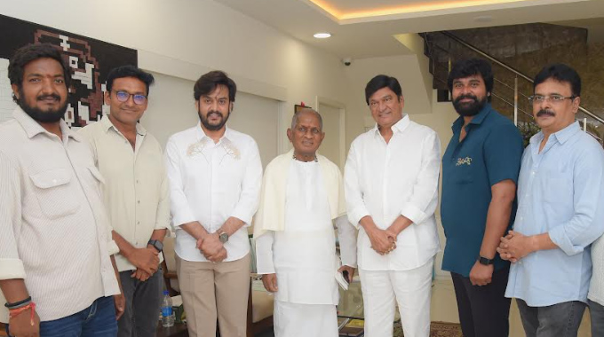 Ilaiyaraaja congratulates the ‘Shashtipoorthi’ team
