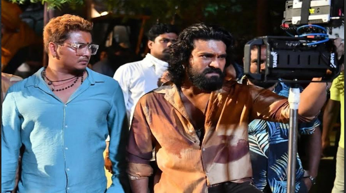 Ram Charan’s PEDDI Intense & First-of-its-kind Train Action Block Shot in a Massive Set