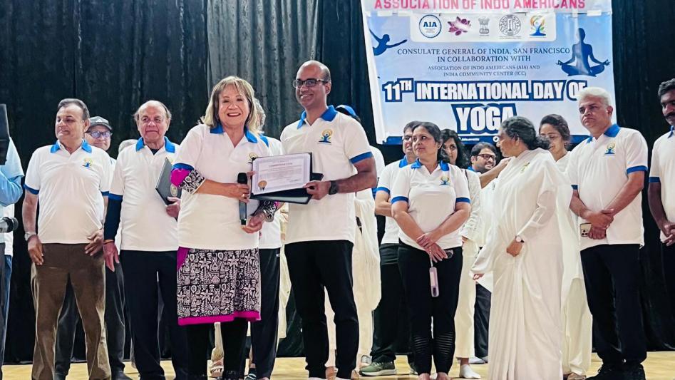 AIA Celebrates 11th International Day of Yoga
