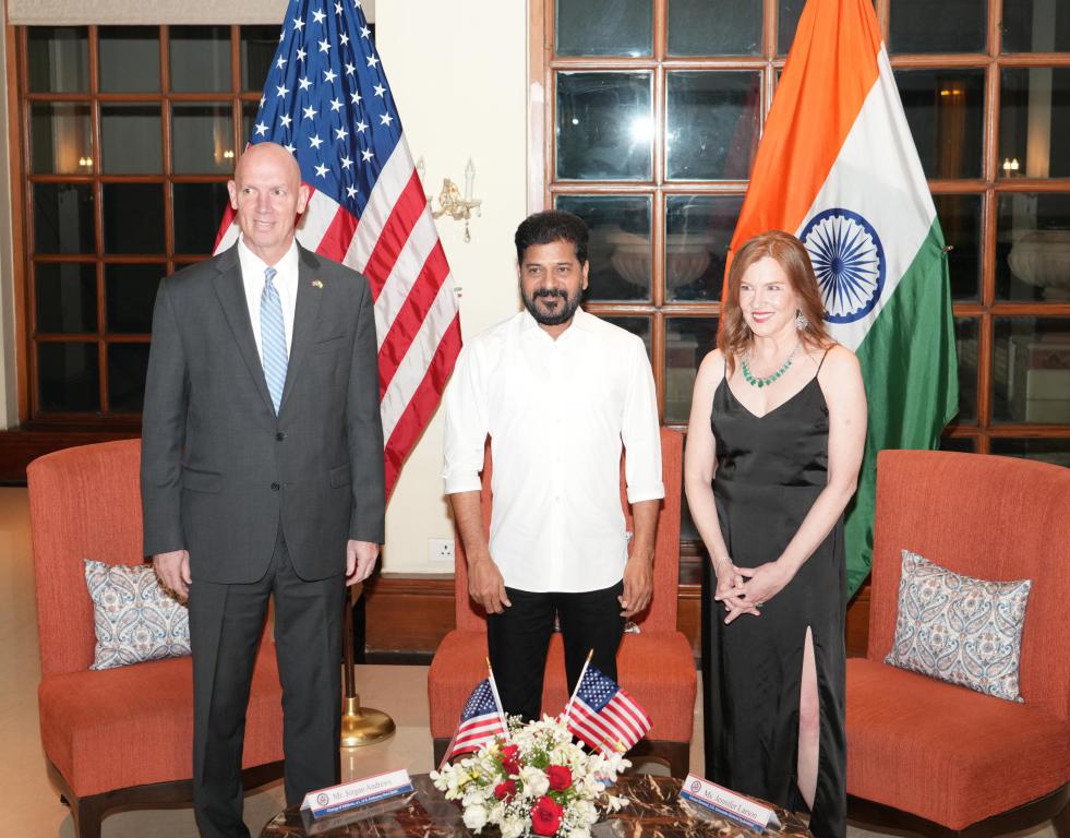 Revanth Reddy at America Independence Day Celebrations
