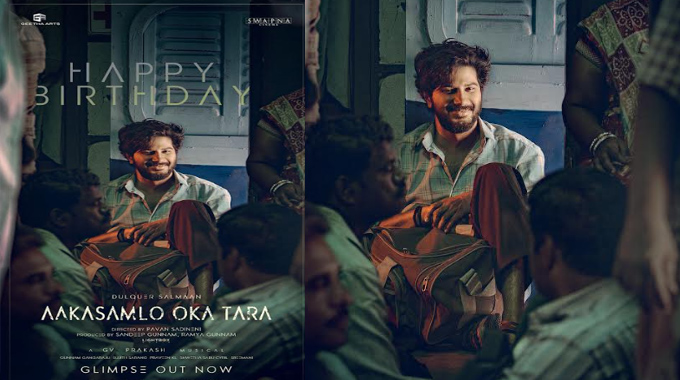 “Aakasamlo Oka Tara,” Glimpse Unveiled on Dulquer Salmaan’s birthday