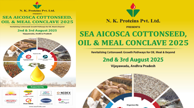 Vijayawada to host 6th COTTONSEED, OIL & MEAL CONCLAVE 2025