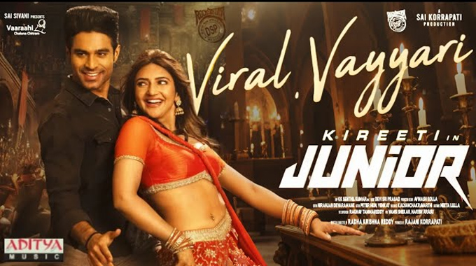 Vaarahi Chalana Chitram’s ‘Junior’ Vayyari Song Unleashed