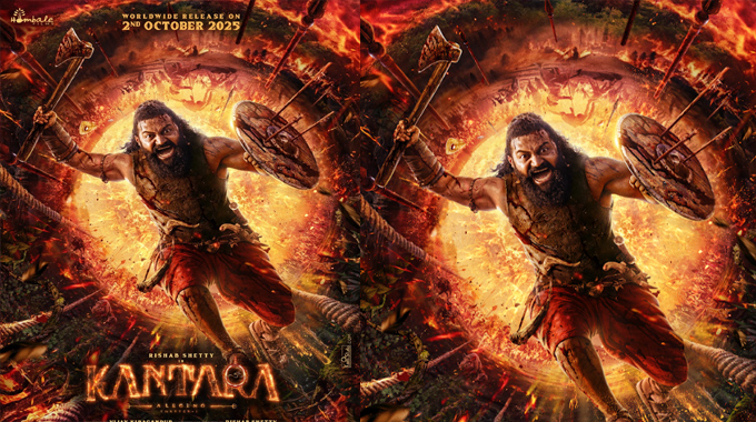 On the occasion of Rishab Shetty’s birthday new amazing poster of Kantara: Chapter 1