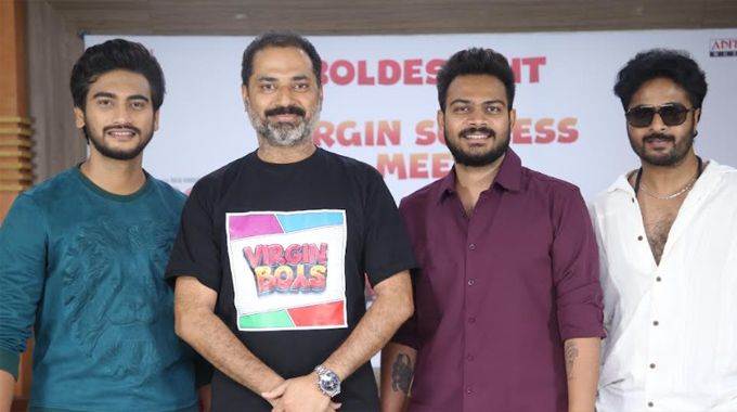 “Virgin Boys” Success Meet Held Amid Strong Audience Response