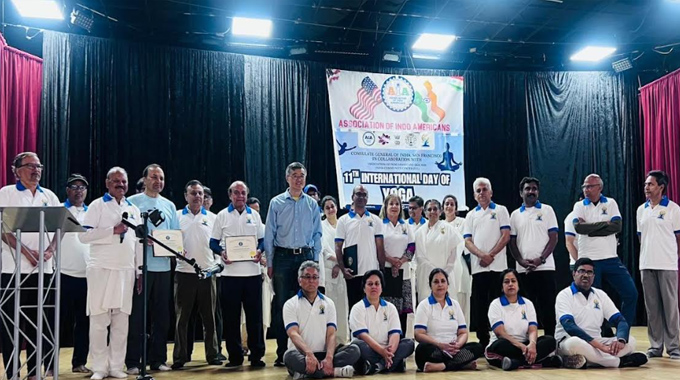 AIA Celebrates 11th International Day of Yoga in Collaboration with CGI San Francisco and ICC