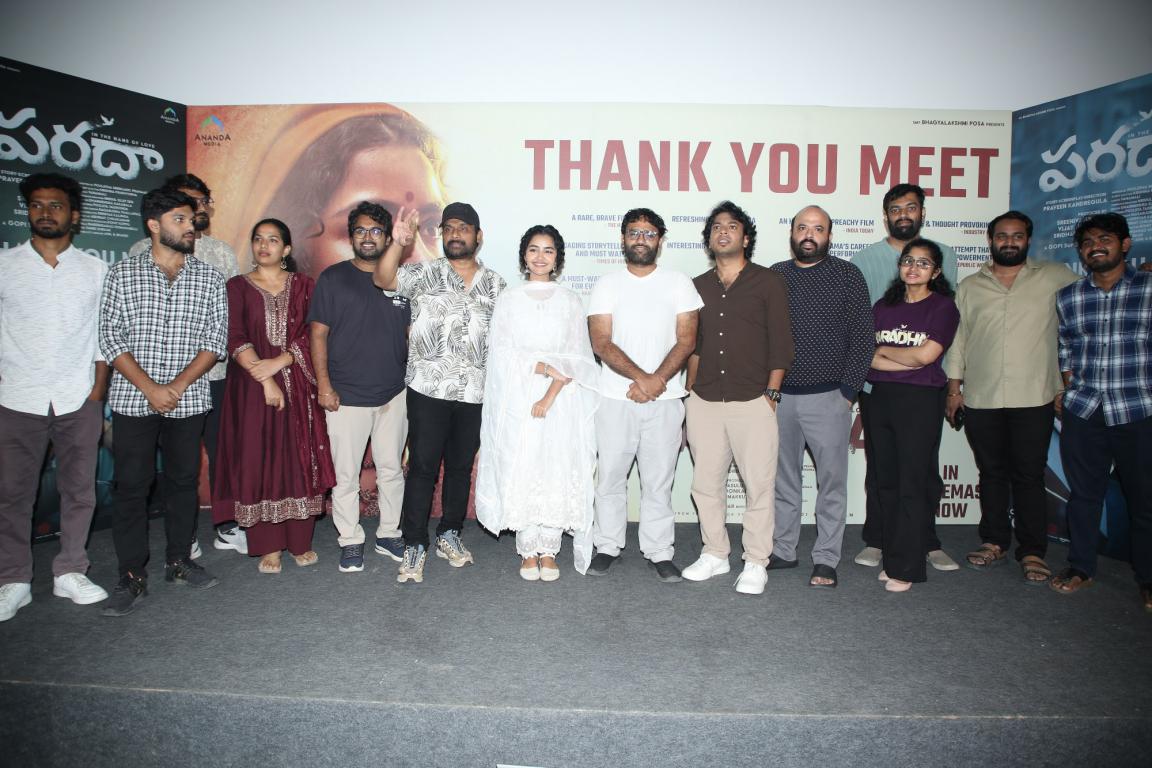 Paradha Movie Thanks Meet
