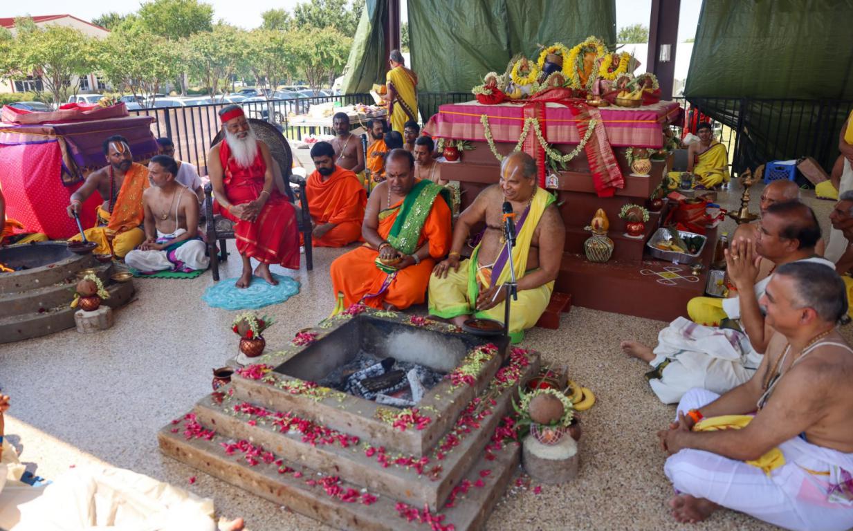 Maha Kumbhabhishekam at Sri Venkateswara Swamy Temple in Frisco