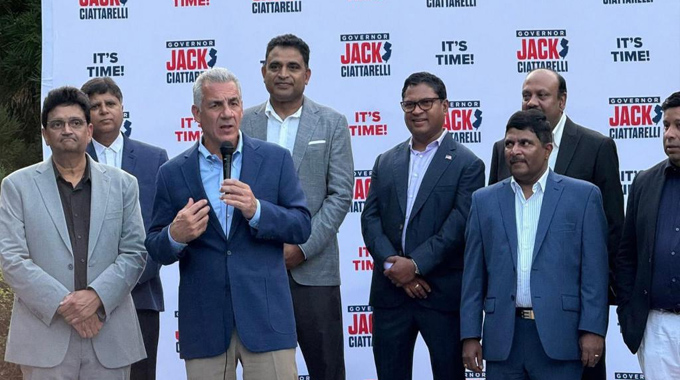 South Asian Coalition Makes History with $100,000 Fundraiser for Jack Ciattarelli in New Jersey