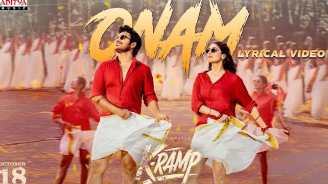 Kiran Abbavaram’s K-Ramp first single “ONAM SONG” released