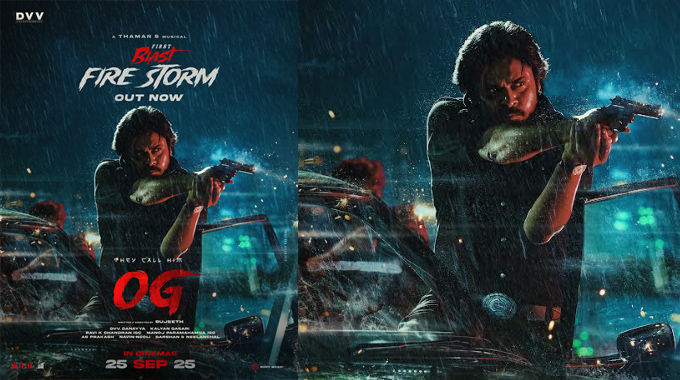Firestorm Ignites: Pawan Kalyan’s OG Kicks off its Musical Campaign with a Banger
