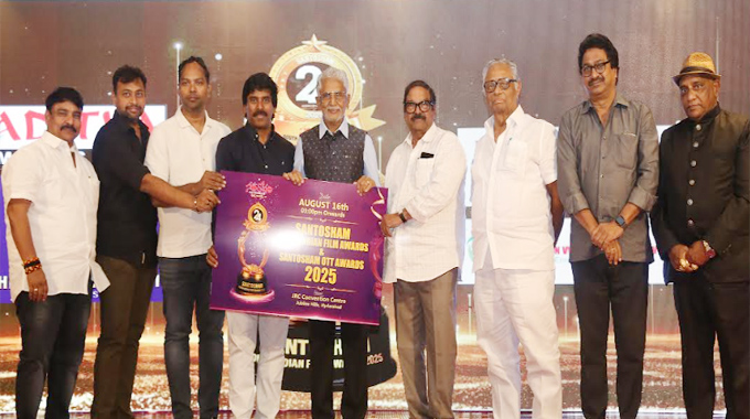 Santosham South Indian Film Awards & OTT Awards 2025 Curtain Raiser Event