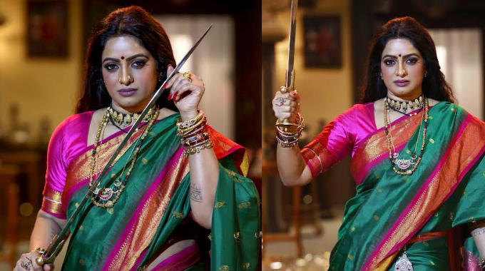 Udaya Bhanu Sets the Screen Ablaze with High-Energy Mass Number “Iskithadi Uskithadi” from Tribanadhari Barbarik