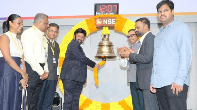 Nandamuri Balakrishna Creates History At National Stock Exchange Nse Mumbai