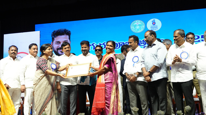 CM Revanth Reddy appeals to Teachers to come forward for the reconstruction of Telangana