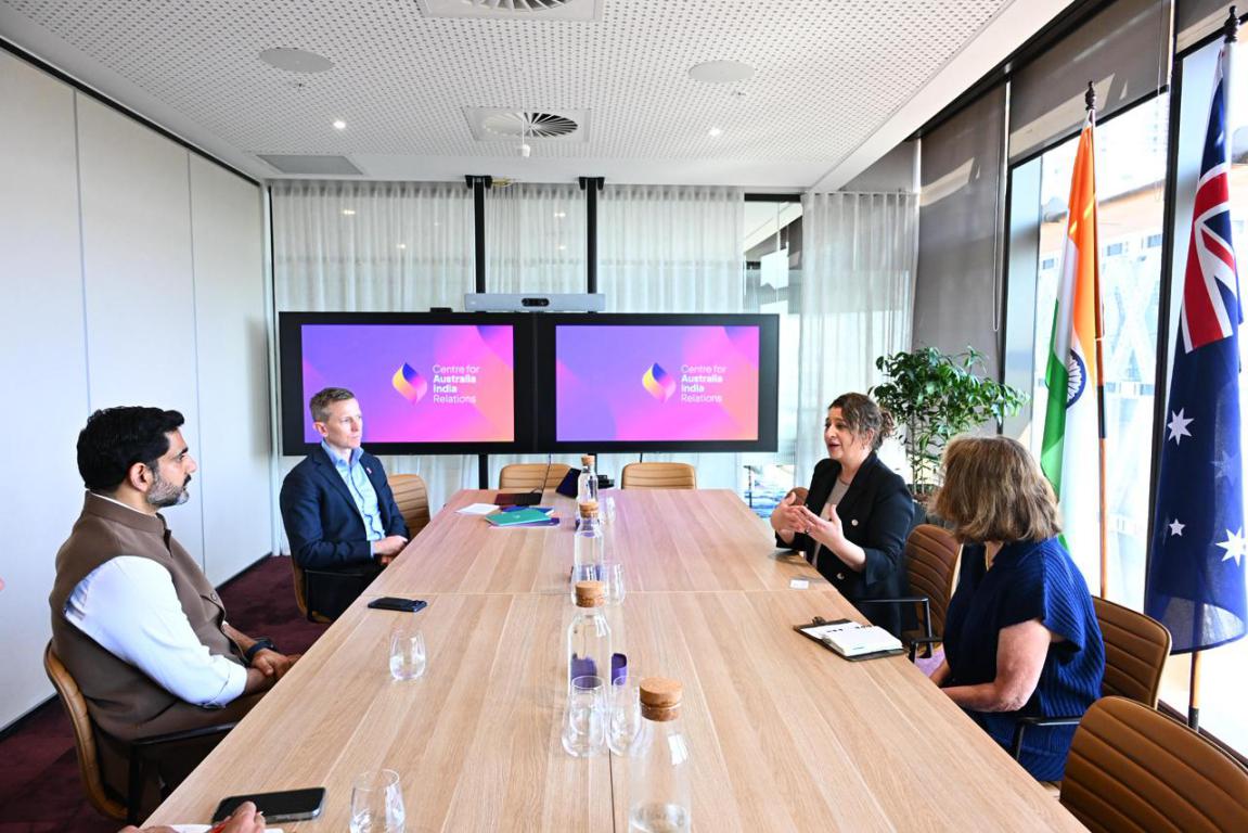 Nara Lokesh meets with Representatives of the Australian Seafood Industry