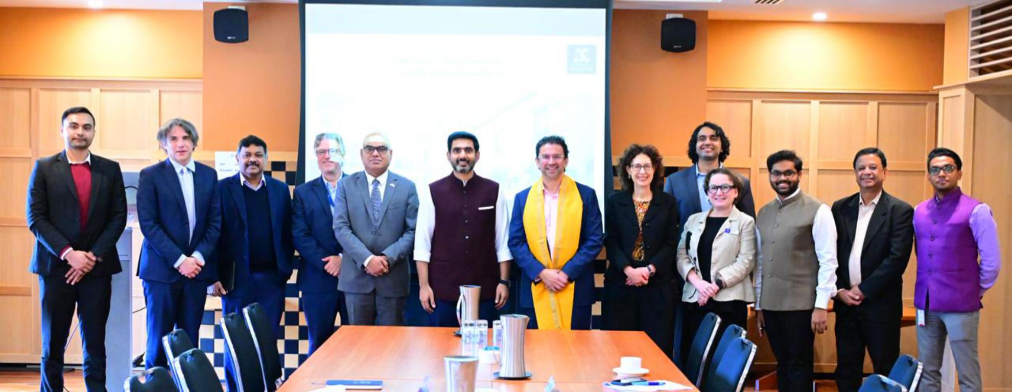 Minister Nara Lokesh visits the University of Melbourne