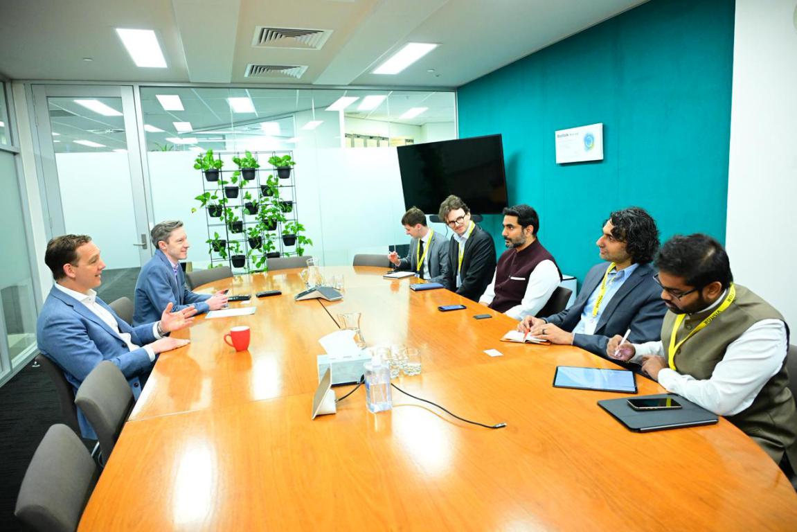 Minister Nara Lokesh Meets Bupa Coo Bijal Sejpal