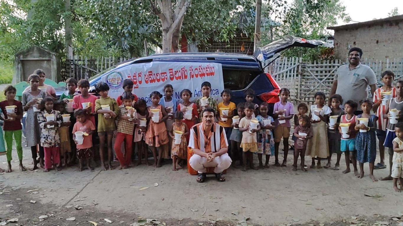 TANA Helps Victims of Cyclone Montha in Ongole TANA Helps Victims of Cyclone Montha in Ongole