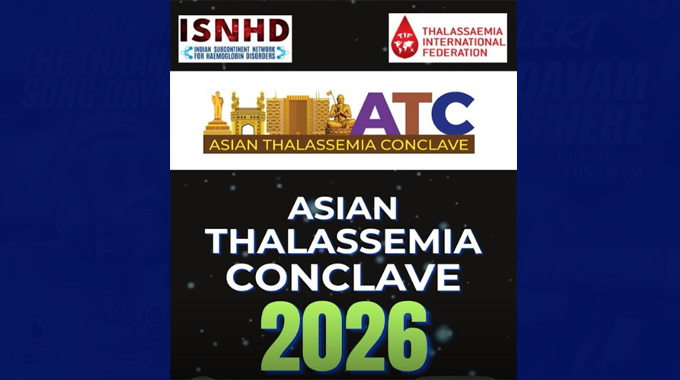 Hyderabad to Host Asian Thalassemia Conclave 2026 Hyderabad To Host Asian Thalassemia Conclave 2026