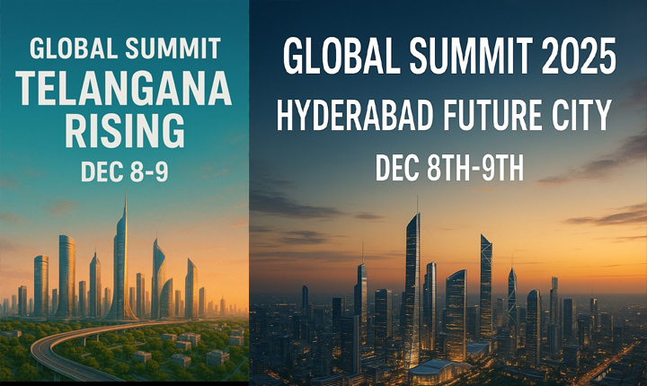 Telanganarising Global Summit From Dec 8 And 9 At Future City