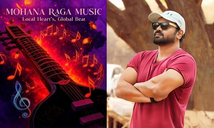 Manchu Manoj Announces his entry into the music industry “Mohana Raga Music”