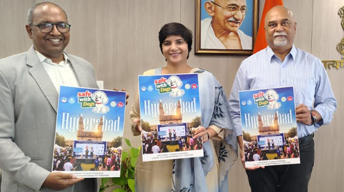 Collector of Hyderabad Launches “Safe With Dogs” Campaign Collector Of Hyderabad Launches Safe With Dogs Campaign