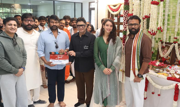 Prabhas, Sandeep Reddy Vanga Spirit Officially Goes on Floor Prabhas, Sandeep Reddy Vanga Spirit Officially Goes on Floor