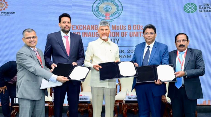 Sri City Attracts %e2%82%b931450 Cr Investments At Partnership Summit 2025