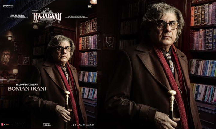 Raja Saab Birthday Poster Of Versatile Actor Boman Irani