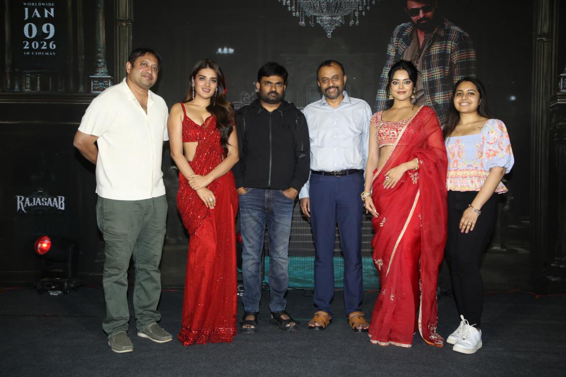 Grand Pre Release Press Meet Held For Prabhas Prestigious Film The Raja Saab 