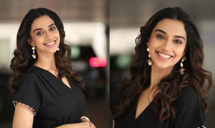 Anaganaga Oka Raju Offers A Refreshing New Kind Of Entertainment Meenakshi Chaudhary