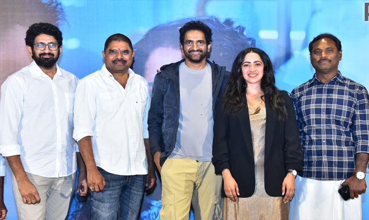 The Pre Release Press Meet Of The Film Sky Was Held Grandly