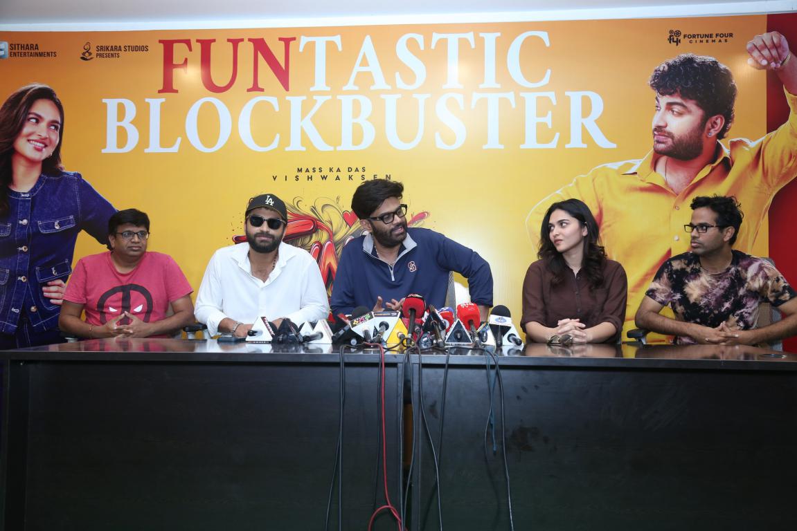 Thank You To The Audience For Showering Love On Funky Says The Team At The Success Press Meet