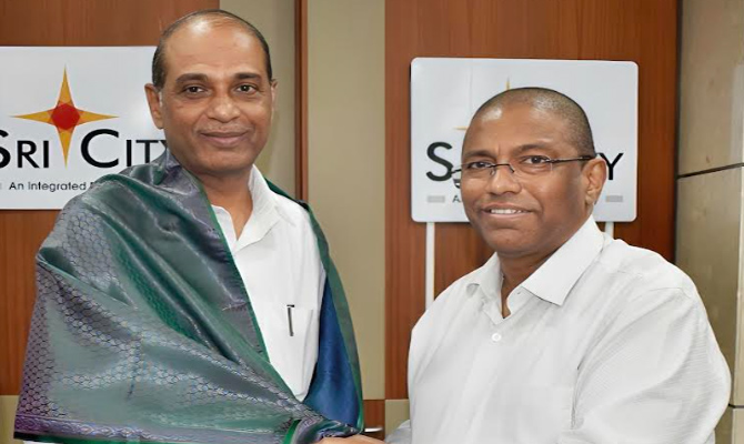 Former Director General of Police visits Sri City Former Director General of Police visits Sri City