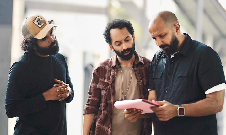 Dont Trouble The Trouble Commences Shoot In Hyderabad With Fahadh Faasil Greeting Fans On Sets