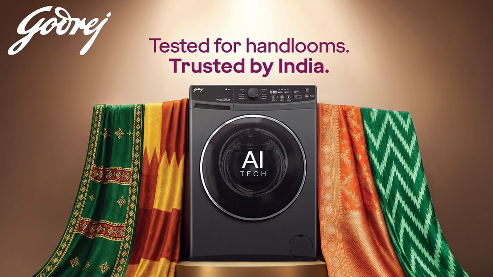 Godrej Unveils AI Powered Washing Machines to Revive Indian Handloom Traditions Godrej Unveils Ai Powered Washing Machines To Revive Indian Handloom Traditions