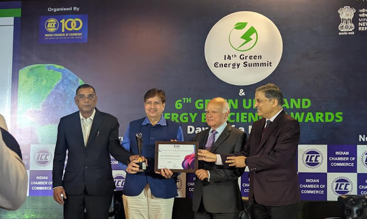 Kl Deemed To Be University Receives Icc Gold Award For Excellence In Green Energy Energy Efficiency 