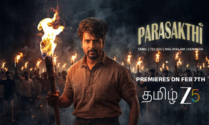 ZEE5 Global announces the digital premiere of political drama ‘Parasakthi’ Zee5 Global Announces The Digital Premiere Of Political Drama Parasakthi