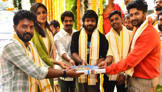 Anil Ravipudi Gives the First Clap for Hero Satyadev and Heroine Faria Abdullah’s New Film Anil Ravipudi Gives The First Clap For Hero Satyadev And Heroine Faria Abdullahs New Film