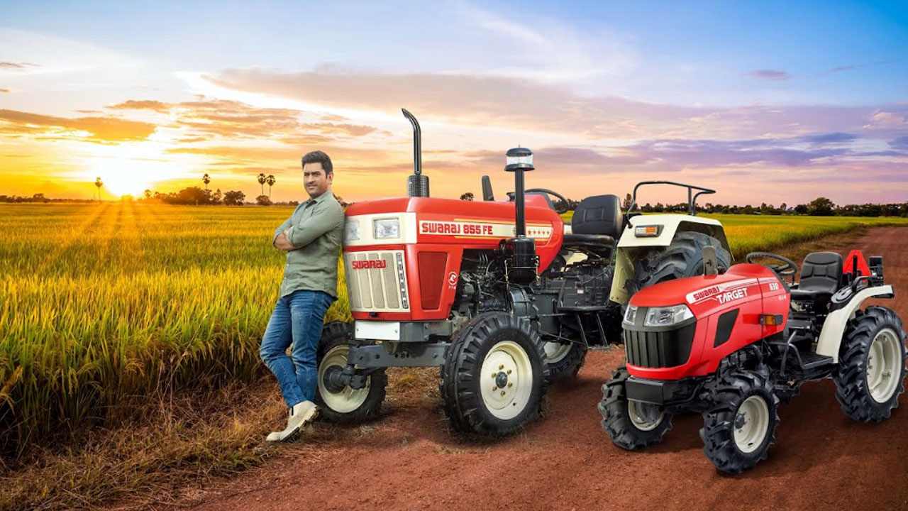 Swaraj Tractors extends association with MS Dhoni; partnership enters a new strategic phase Swaraj Tractors extends association with MS Dhoni; partnership enters a new strategic phase