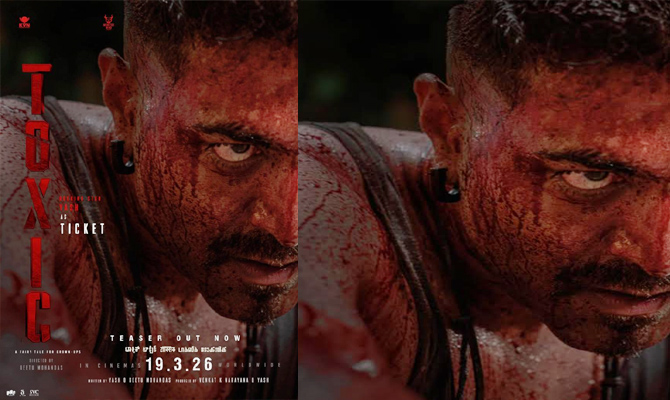 Your Ticket to Hell Arrives as Toxic Makers Unveil Rocking Star Yash’s Transformed 2nd Look from the Film Your Ticket to Hell Arrives as Toxic Makers Unveil Rocking Star Yash’s Transformed 2nd Look from the Film
