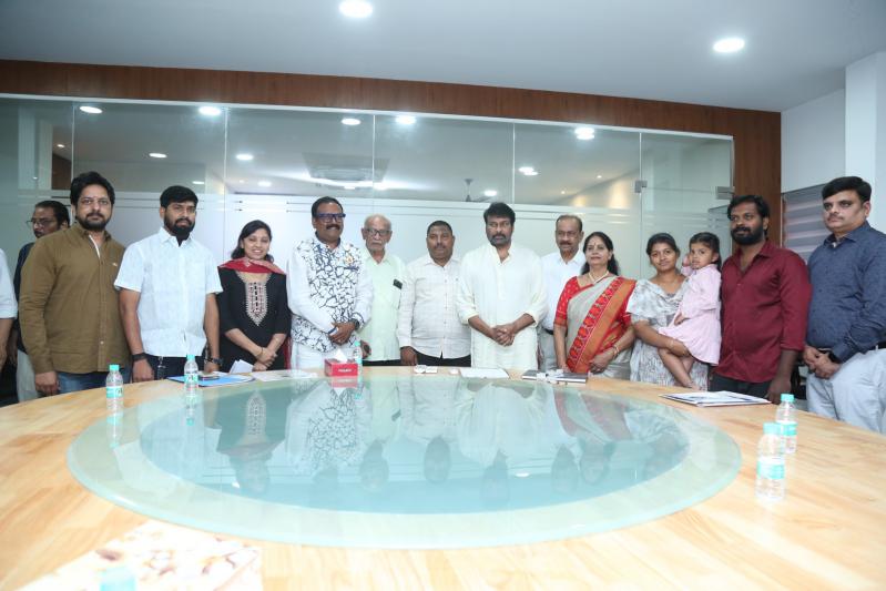 Megastar Chiranjeevi donates the NTR award amount of 10 lakhs to charity Megastar Chiranjeevi donates the NTR award amount of 10 lakhs to charity