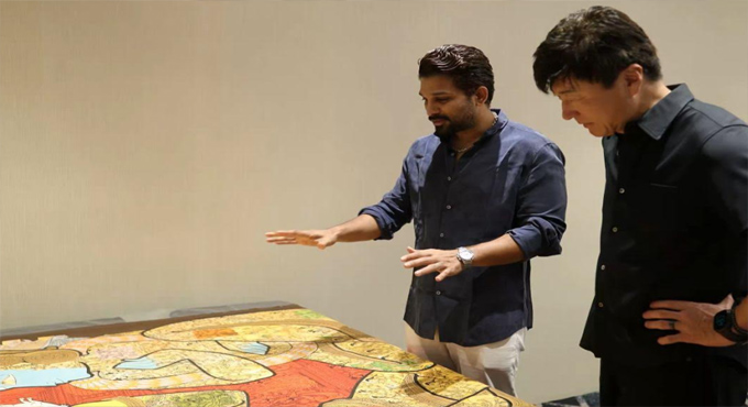 Allu Arjun Celebrates Ramayana Heritage Allu Arjun Celebrates Ramayana Heritage