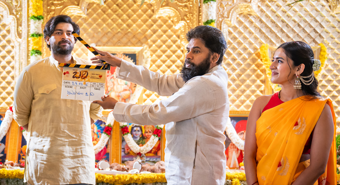 Varun Tej’s ‘Bhari’ Launched Grandly with Deputy CM Pawan Kalyan as Chief Guest Varun Tej’s ‘Bhari’ Launched Grandly with Deputy CM Pawan Kalyan as Chief Guest
