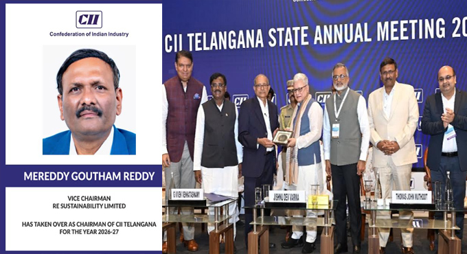 Mr Goutham Reddy Mereddy Elected As Chairman Of Cii Telangana For 2026 27 