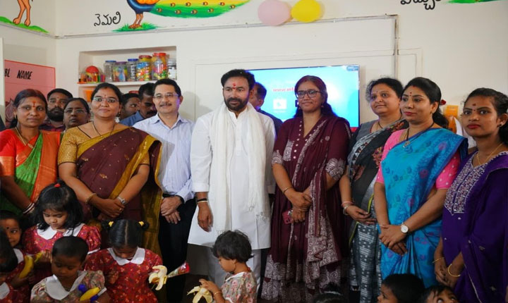 Hyderabad: G. Kishan Reddy Launches Nand Ghar Initiative in Hyderabad Hyderabad Union Minister G Kishan Reddy Launches Nand Ghar Initiative To Drive Grassroots Transformation In Hyderabad